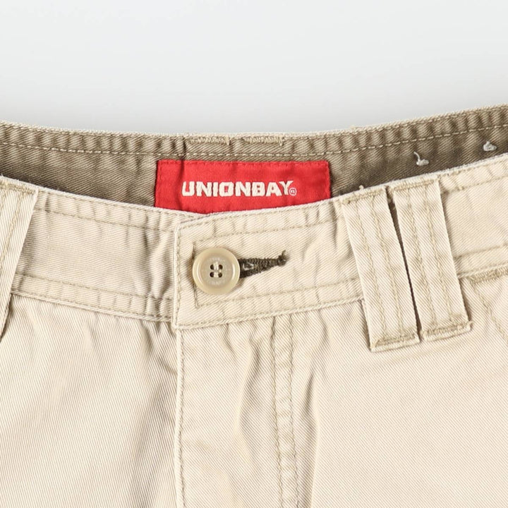 UNIONBAY Cargo Shorts, Men's Size W29 (approx.) cotton Beige type Vintage Second Hand