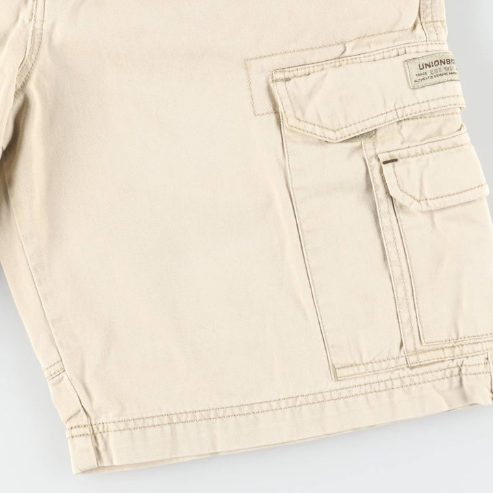UNIONBAY Cargo Shorts, Men's Size W29 (approx.) cotton Beige type Vintage Second Hand