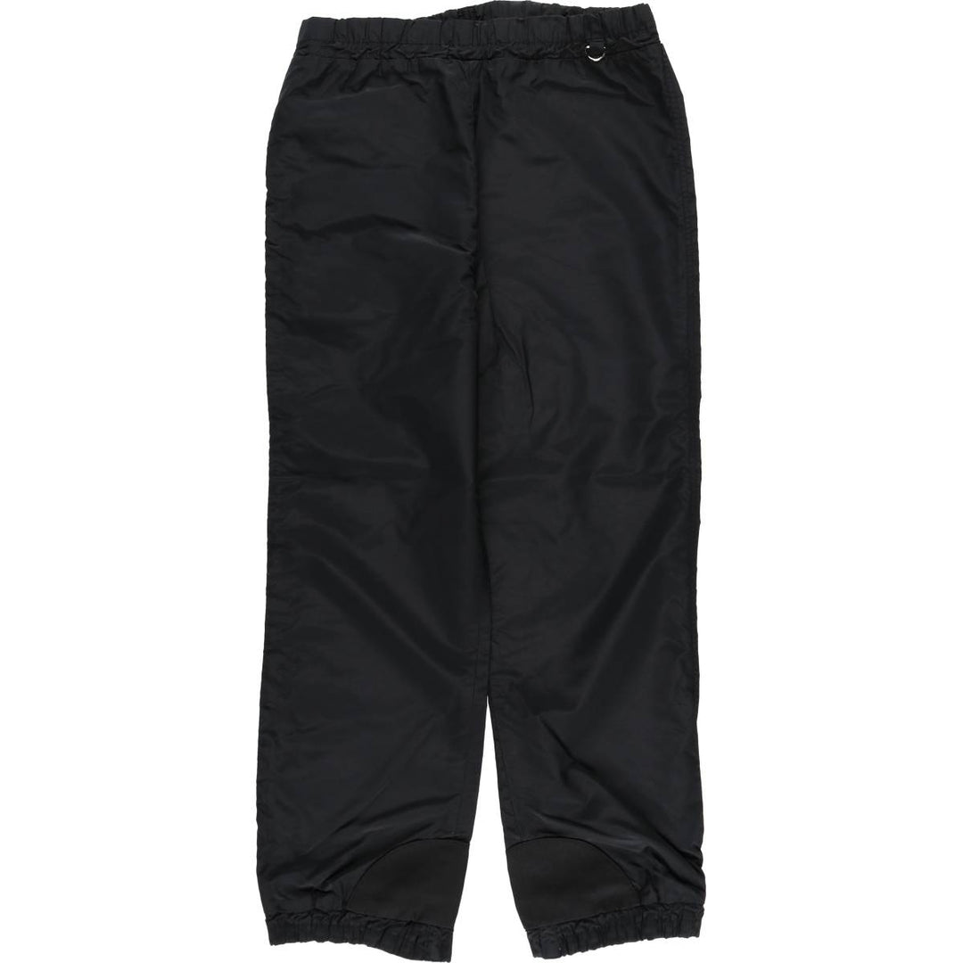 1980'S Columbia navy tag nylon pants, crinkly fabric, women's size M equivalent, vintage. Nylon black type Vintage Second Hand