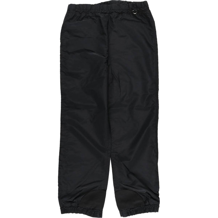1980'S Columbia navy tag nylon pants, crinkly fabric, women's size M equivalent, vintage. Nylon black type Vintage Second Hand