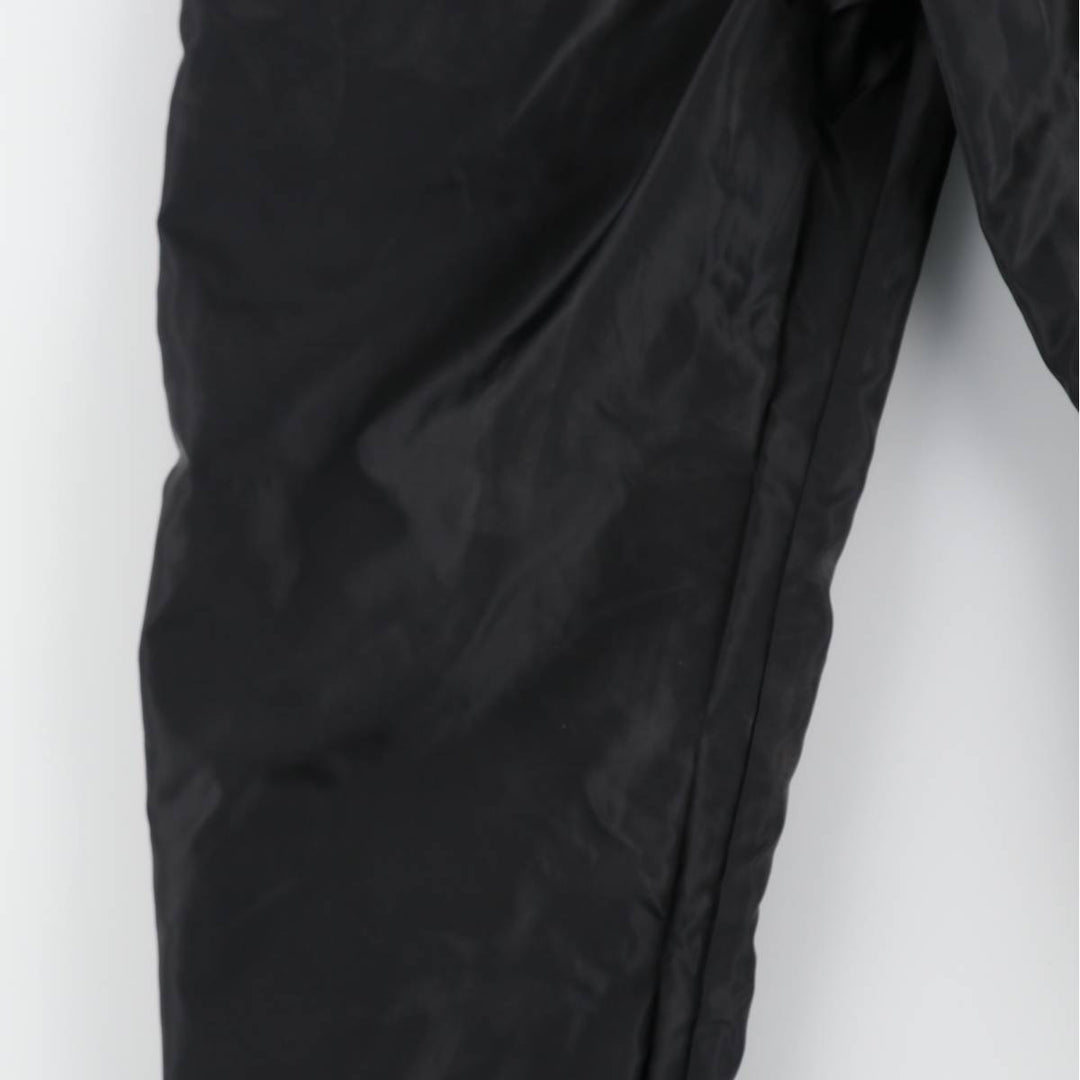 1980'S Columbia navy tag nylon pants, crinkly fabric, women's size M equivalent, vintage. Nylon black type Vintage Second Hand