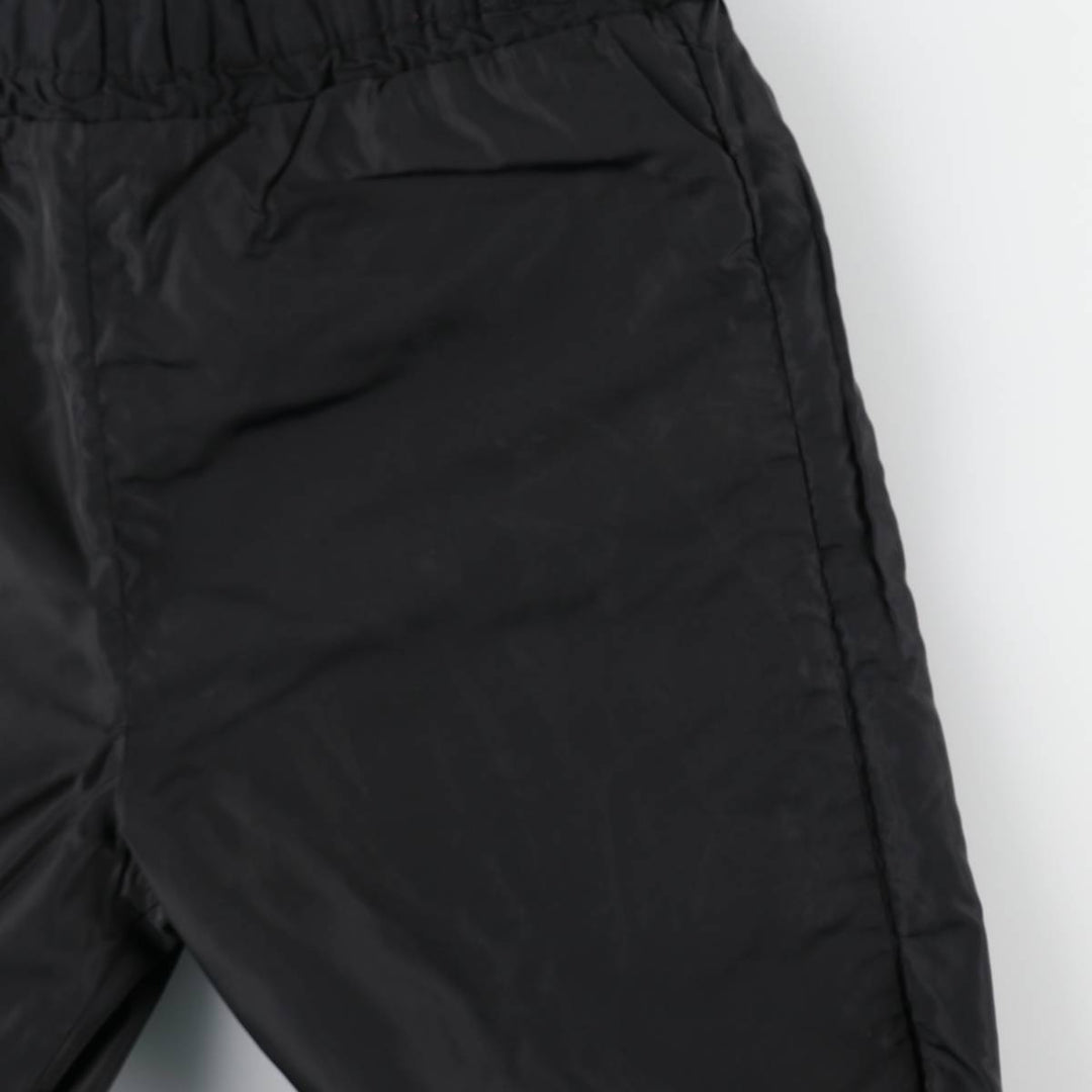 1980'S Columbia navy tag nylon pants, crinkly fabric, women's size M equivalent, vintage. Nylon black type Vintage Second Hand