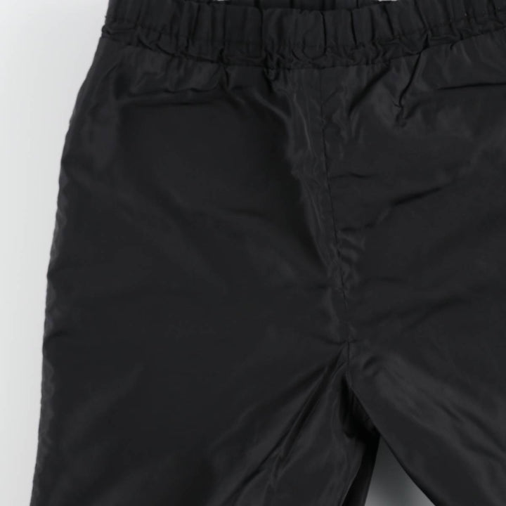 1980'S Columbia navy tag nylon pants, crinkly fabric, women's size M equivalent, vintage. Nylon black type Vintage Second Hand