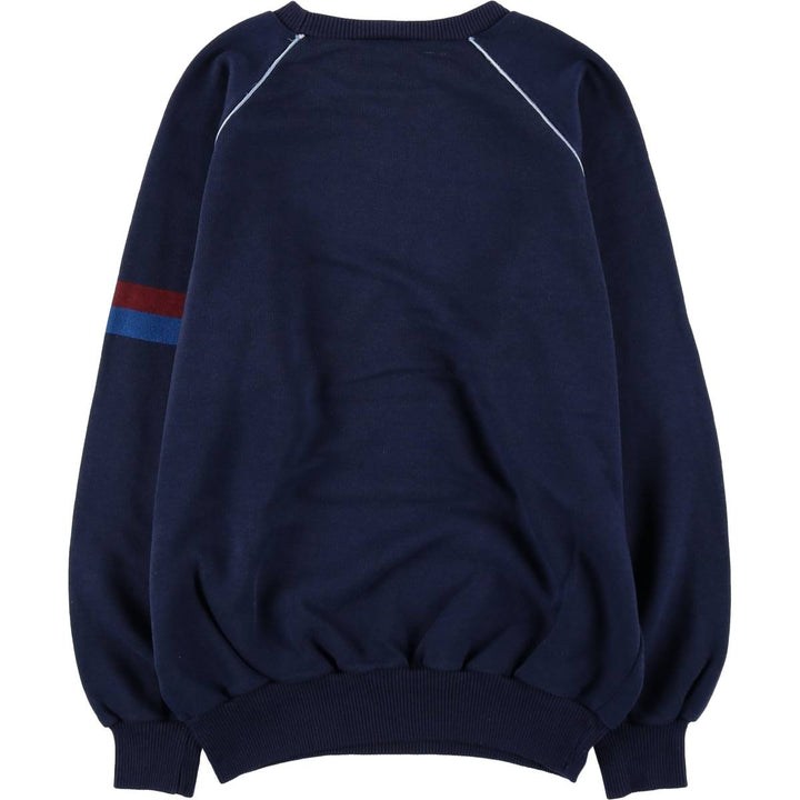 80s-90'S Wrangler Logo Sweatshirt, Made in Italy, Men's Size M (approx.), Vintage unclear navy blue type Vintage Second Hand