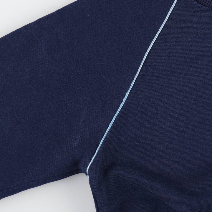 80s-90'S Wrangler Logo Sweatshirt, Made in Italy, Men's Size M (approx.), Vintage unclear navy blue type Vintage Second Hand
