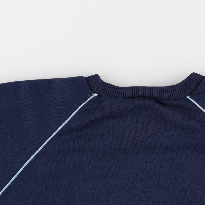 80s-90'S Wrangler Logo Sweatshirt, Made in Italy, Men's Size M (approx.), Vintage unclear navy blue type Vintage Second Hand