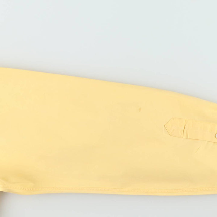 Ralph Lauren Classic Fit Long Sleeve Button-Down Shirt, Men's XL cotton yellow type Vintage Second Hand