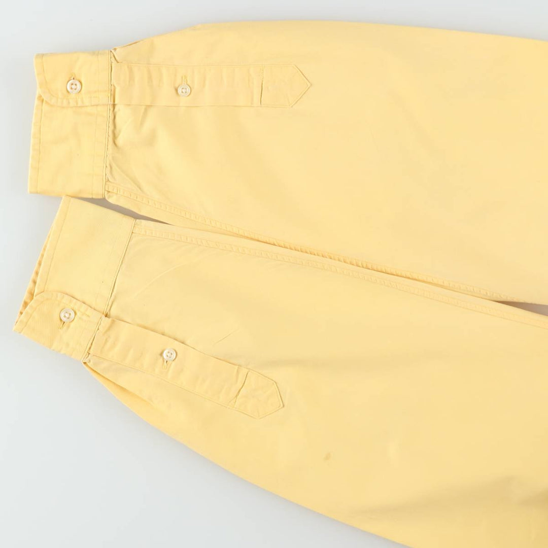 Ralph Lauren Classic Fit Long Sleeve Button-Down Shirt, Men's XL cotton yellow type Vintage Second Hand