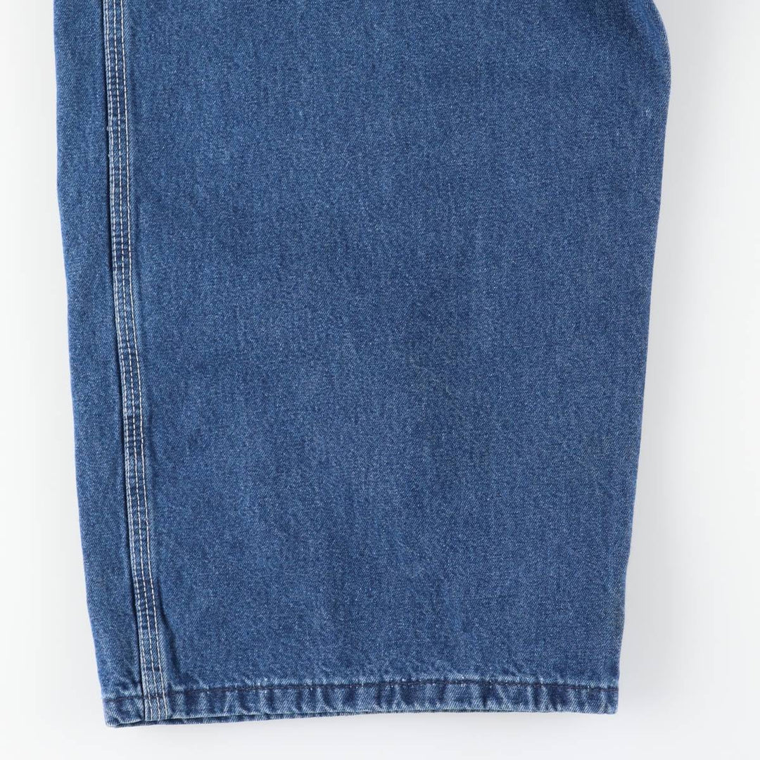 2000'S Carhartt oversized denim overalls, made in the USA, men's size W40 cotton blue type Vintage Second Hand