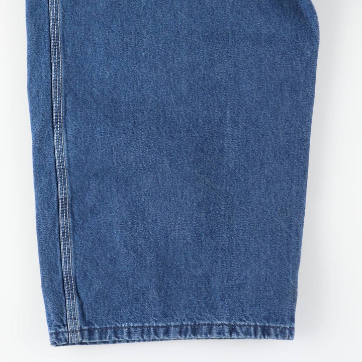 2000'S Carhartt oversized denim overalls, made in the USA, men's size W40 cotton blue type Vintage Second Hand