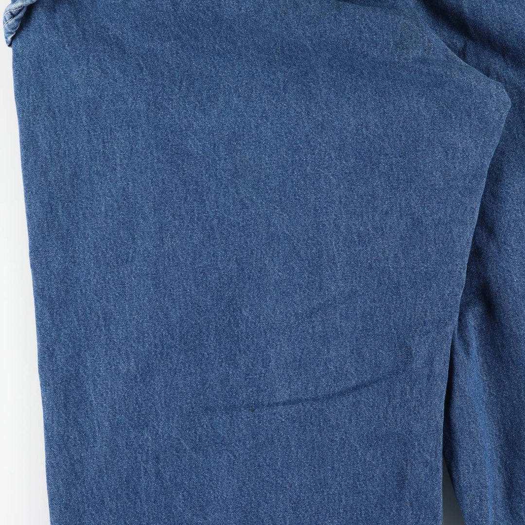 2000'S Carhartt oversized denim overalls, made in the USA, men's size W40 cotton blue type Vintage Second Hand