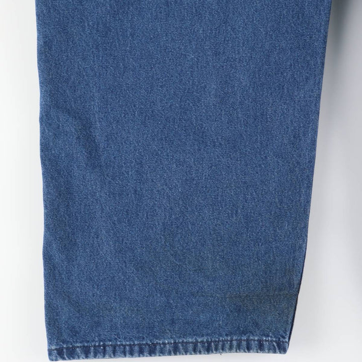 2000'S Carhartt oversized denim overalls, made in the USA, men's size W40 cotton blue type Vintage Second Hand