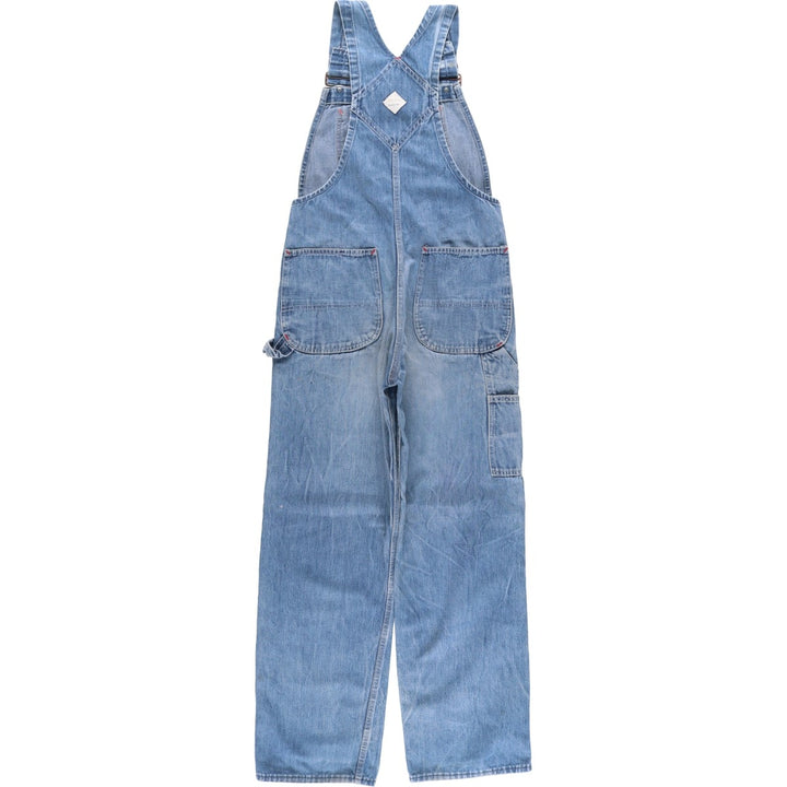 Vintage 1970'S Penney's BIG MAC denim overalls, men's size W31. cotton blue type Vintage Second Hand