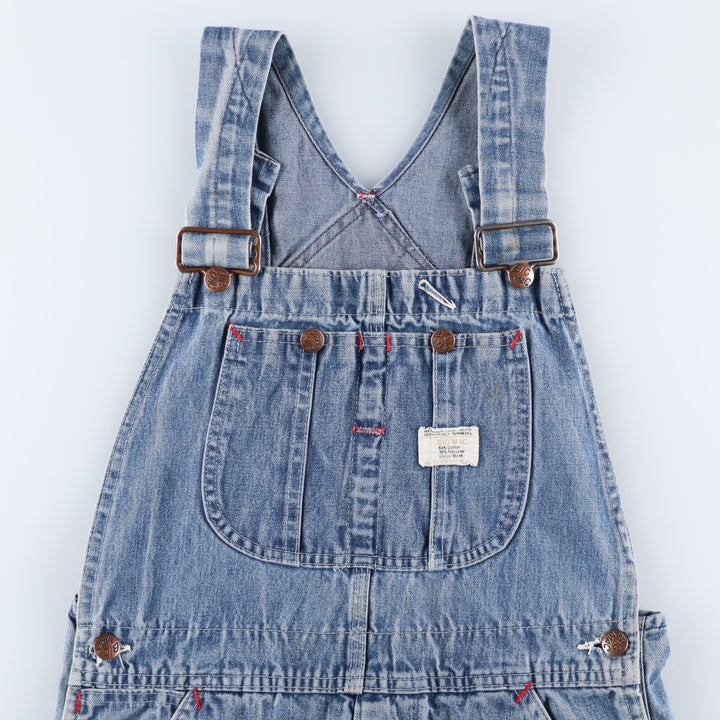 Vintage 1970'S Penney's BIG MAC denim overalls, men's size W31. cotton blue type Vintage Second Hand