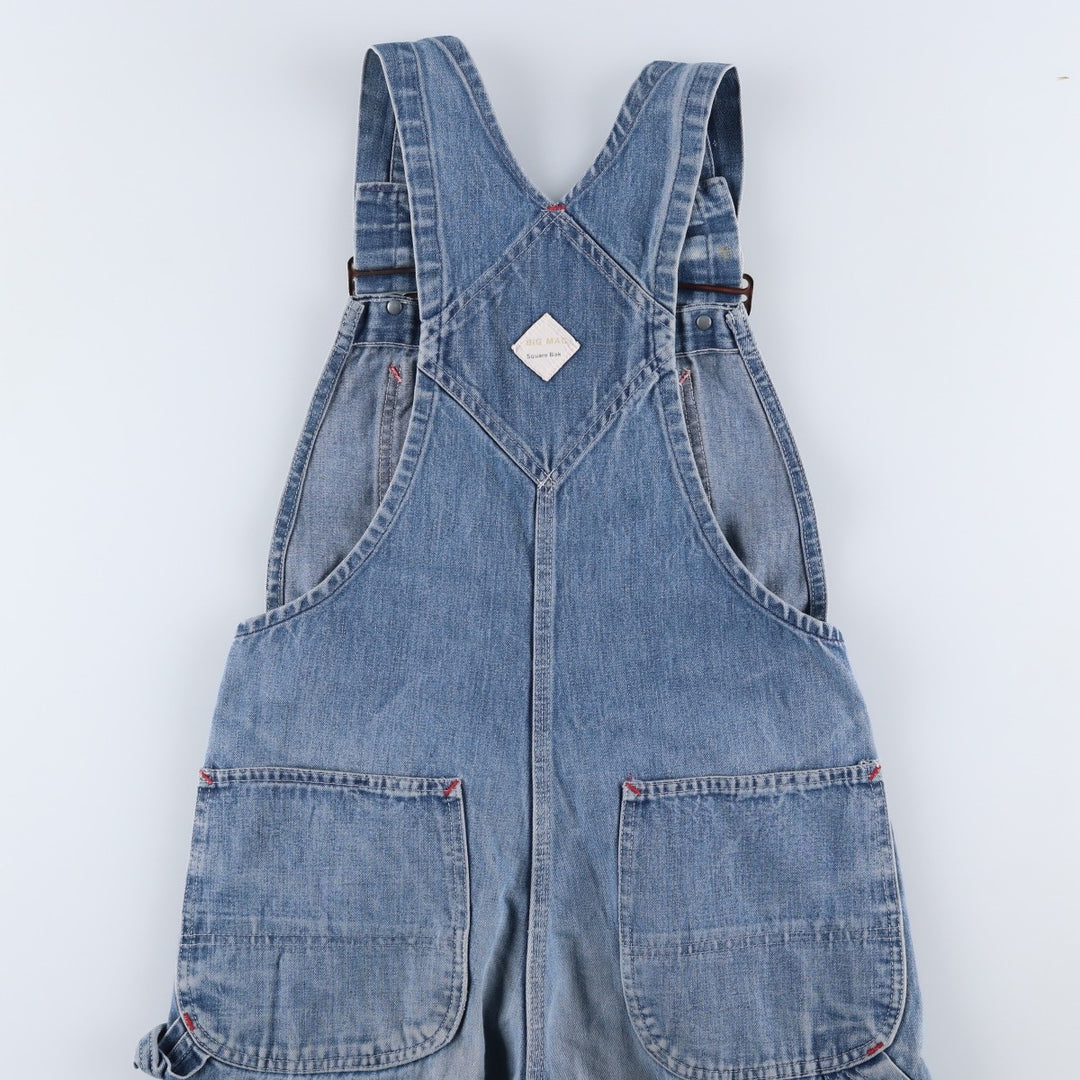 Vintage 1970'S Penney's BIG MAC denim overalls, men's size W31. cotton blue type Vintage Second Hand