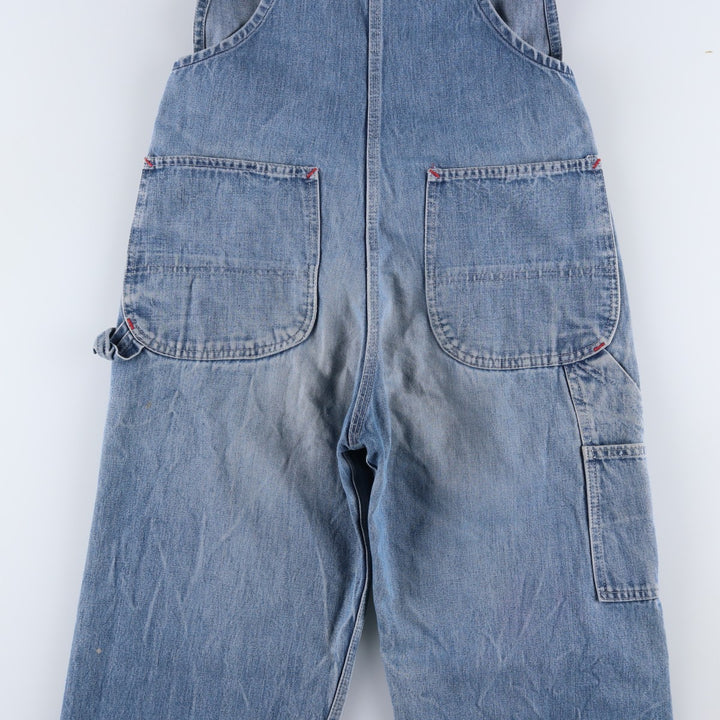 Vintage 1970'S Penney's BIG MAC denim overalls, men's size W31. cotton blue type Vintage Second Hand