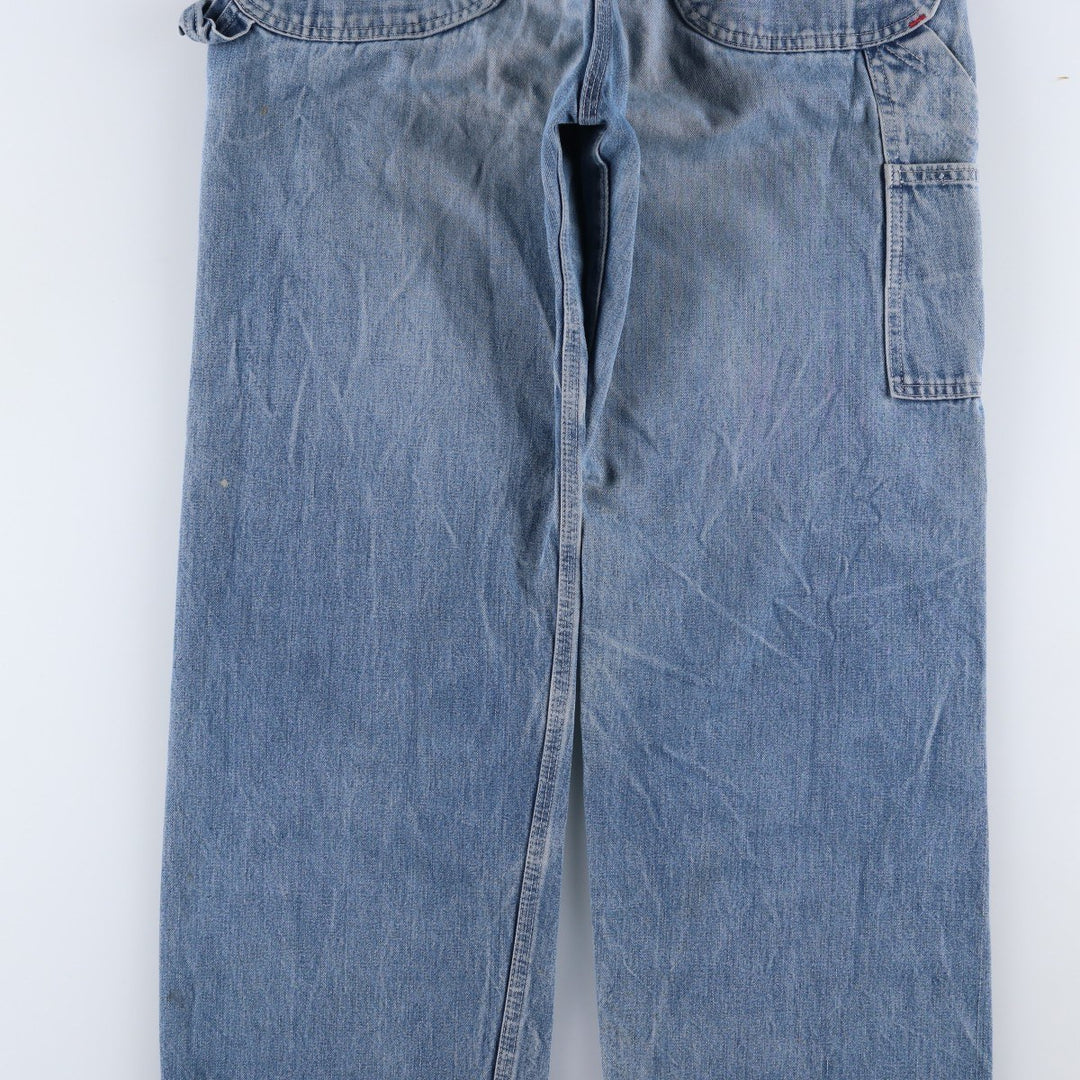 Vintage 1970'S Penney's BIG MAC denim overalls, men's size W31. cotton blue type Vintage Second Hand