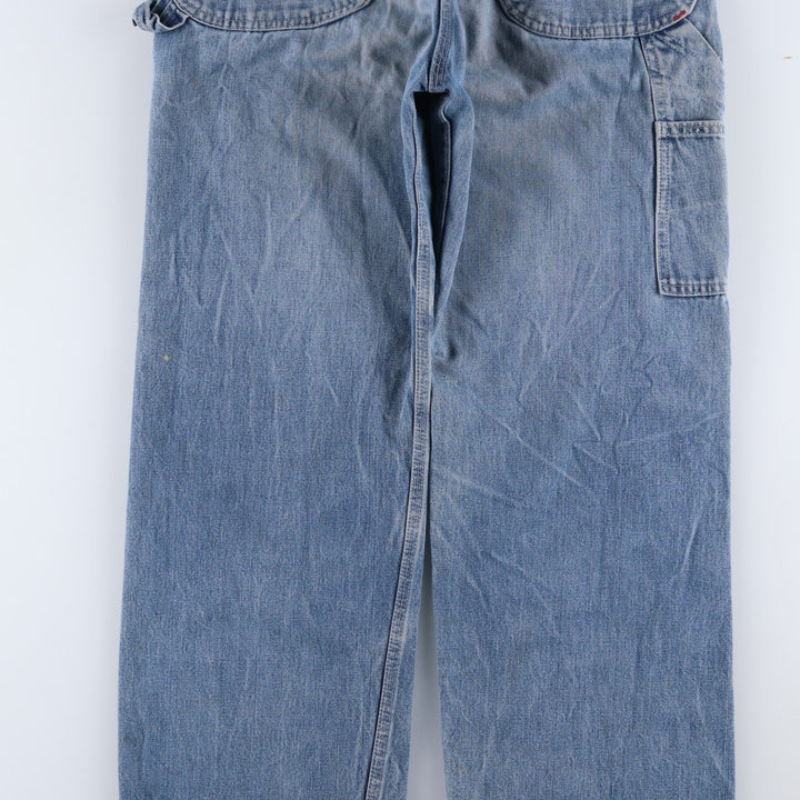 Vintage 1970'S Penney's BIG MAC denim overalls, men's size W31. cotton blue type Vintage Second Hand