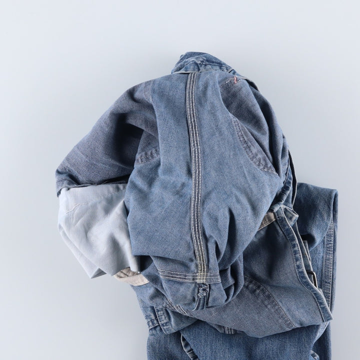 Vintage 1970'S Penney's BIG MAC denim overalls, men's size W31. cotton blue type Vintage Second Hand