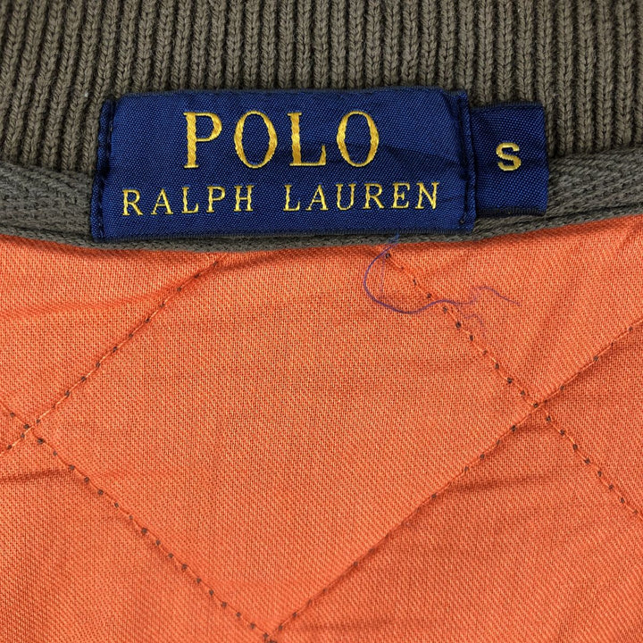 Ralph Lauren POLO RALPH LAUREN padded hunting vest, men's size S cotton Khaki type Vintage Second Hand