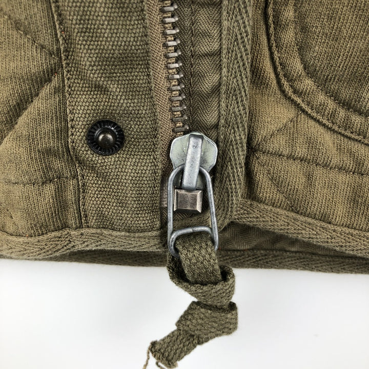 Ralph Lauren POLO RALPH LAUREN padded hunting vest, men's size S cotton Khaki type Vintage Second Hand