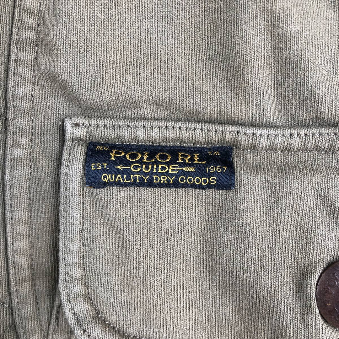 Ralph Lauren POLO RALPH LAUREN padded hunting vest, men's size S cotton Khaki type Vintage Second Hand