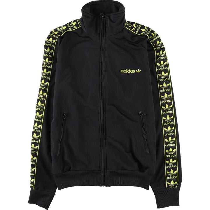 2000'S adidas Originals Jersey Track Jacket, Men's Size Small polyester black type Vintage Second Hand