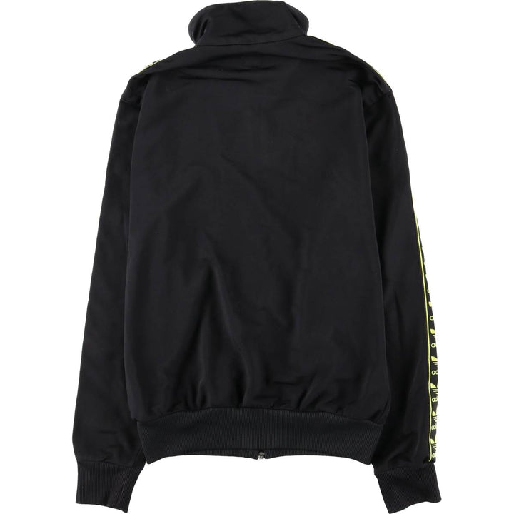2000'S adidas Originals Jersey Track Jacket, Men's Size Small polyester black type Vintage Second Hand
