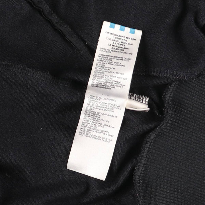 2000'S adidas Originals Jersey Track Jacket, Men's Size Small polyester black type Vintage Second Hand