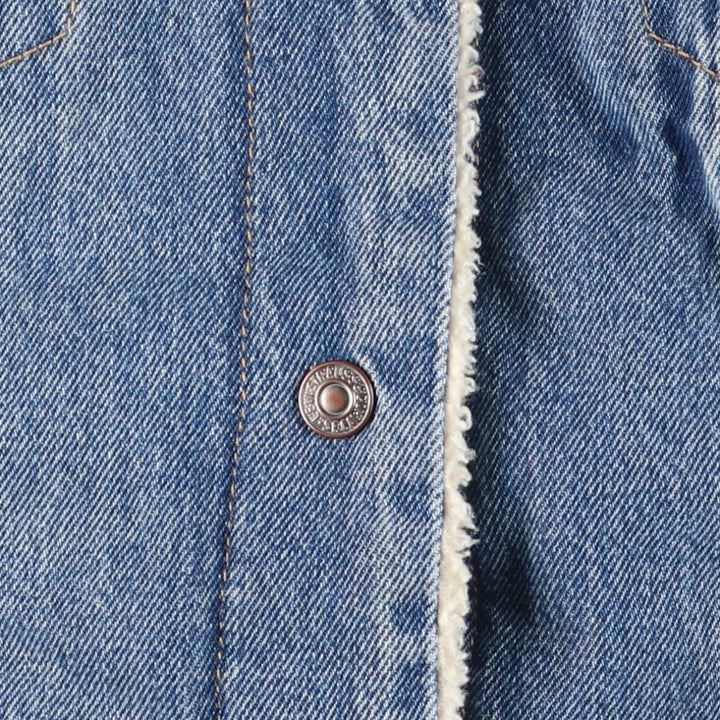Levi's padded denim jacket, women's size M cotton blue type Vintage Second Hand