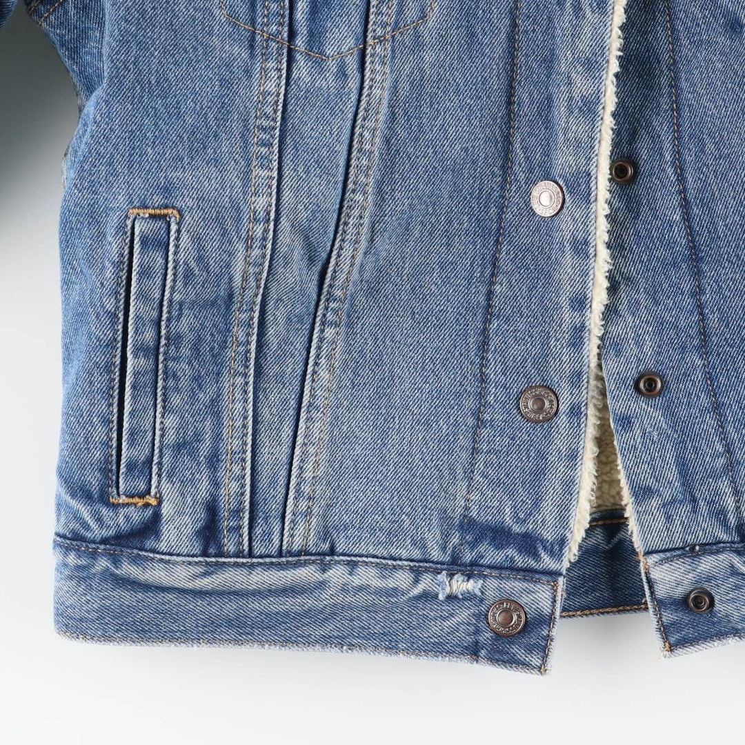 Levi's padded denim jacket, women's size M cotton blue type Vintage Second Hand