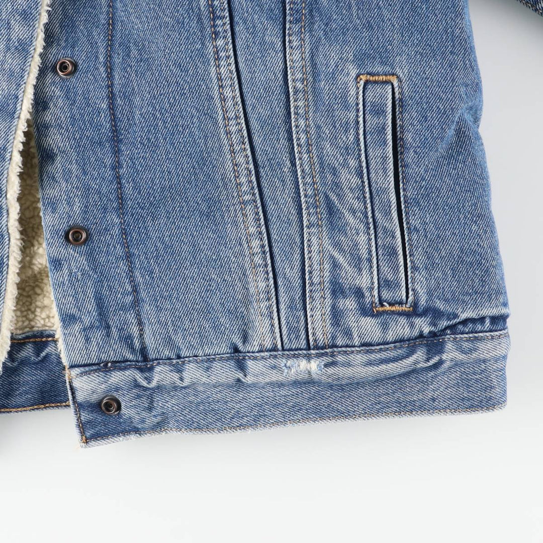 Levi's padded denim jacket, women's size M cotton blue type Vintage Second Hand