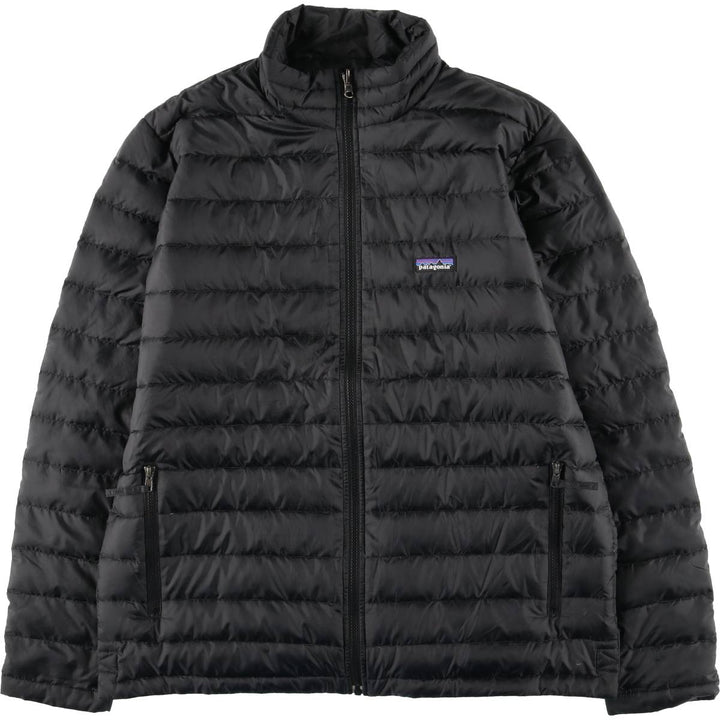 Patagonia 28387FA15 Down Jacket, Men's Size L (approx.) polyester black type Vintage Second Hand