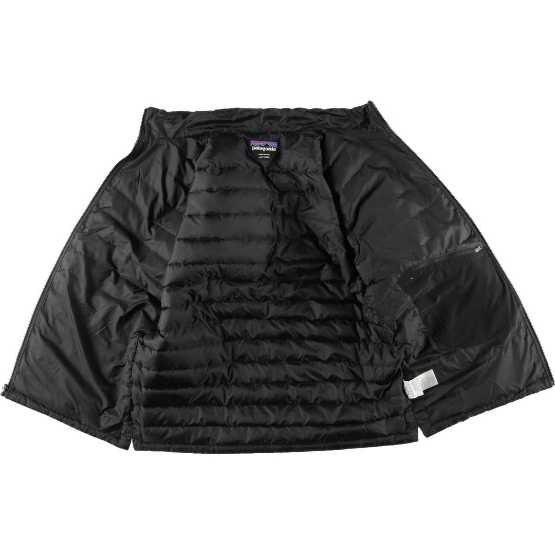 Patagonia 28387FA15 Down Jacket, Men's Size L (approx.) polyester black type Vintage Second Hand