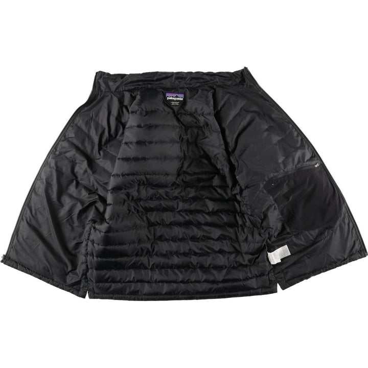 Patagonia 28387FA15 Down Jacket, Men's Size L (approx.) polyester black type Vintage Second Hand