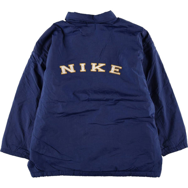 90'S Nike NIKE Nylon Jacket Men's XL Size Vintage Nylon navy blue type Vintage Second Hand