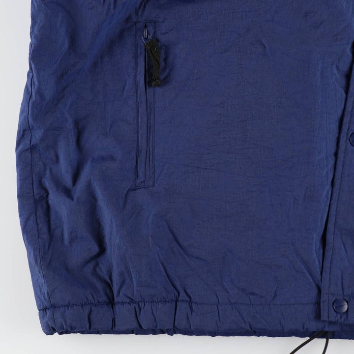 90'S Nike NIKE Nylon Jacket Men's XL Size Vintage Nylon navy blue type Vintage Second Hand