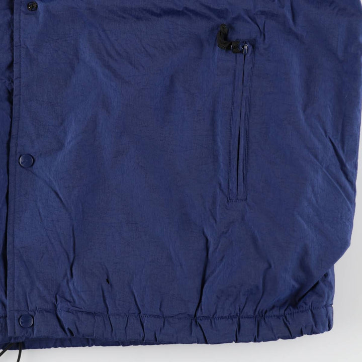 90'S Nike NIKE Nylon Jacket Men's XL Size Vintage Nylon navy blue type Vintage Second Hand