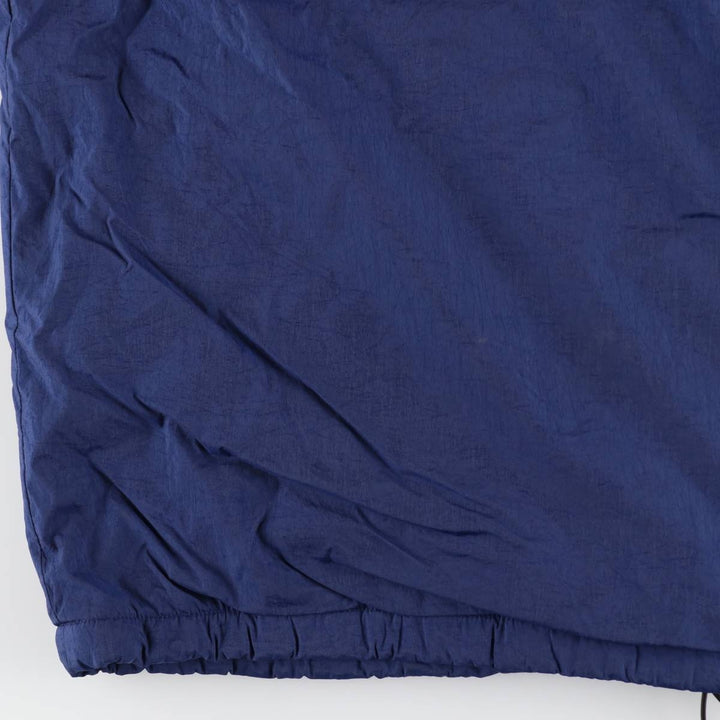 90'S Nike NIKE Nylon Jacket Men's XL Size Vintage Nylon navy blue type Vintage Second Hand