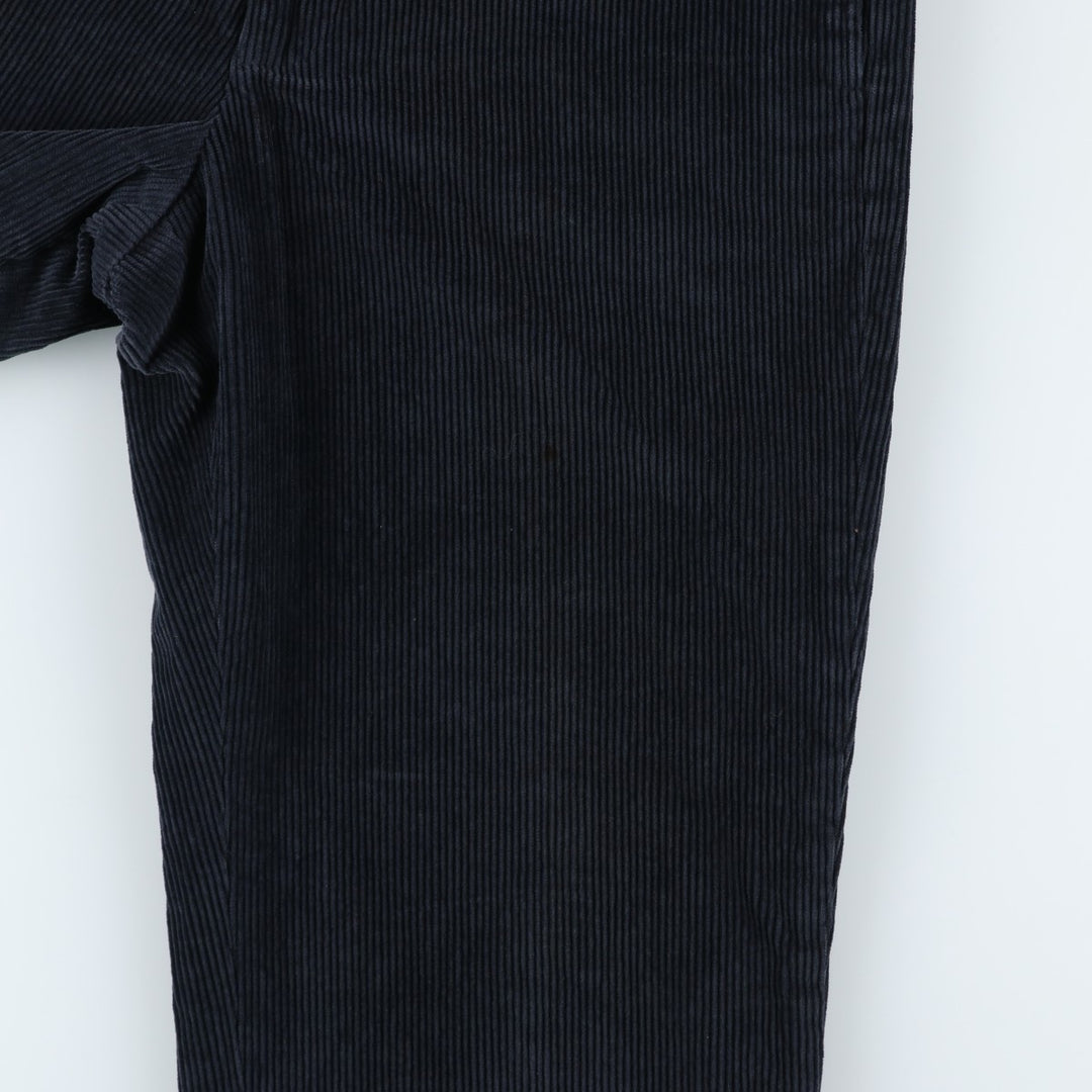 Brooks Brothers HUDSON Corduroy Pants for Men, Size W34 cotton navy blue type Vintage Second Hand