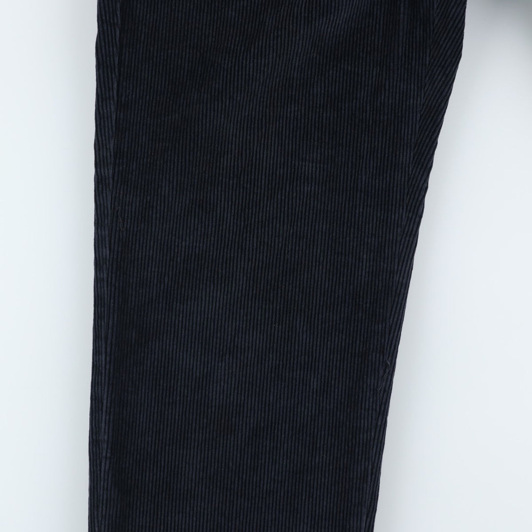 Brooks Brothers HUDSON Corduroy Pants for Men, Size W34 cotton navy blue type Vintage Second Hand