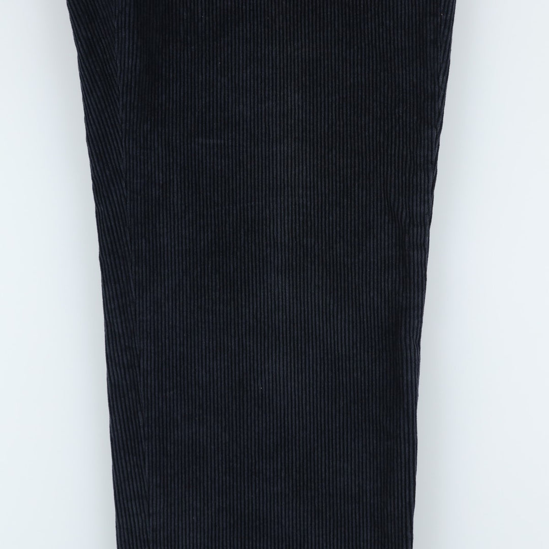Brooks Brothers HUDSON Corduroy Pants for Men, Size W34 cotton navy blue type Vintage Second Hand