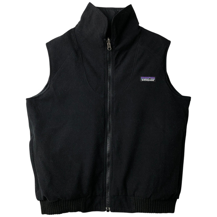 90s-00'S Patagonia 28155S7 Reversible Vest, Women's, Size Medium, Vintage polyester black type Vintage Second Hand