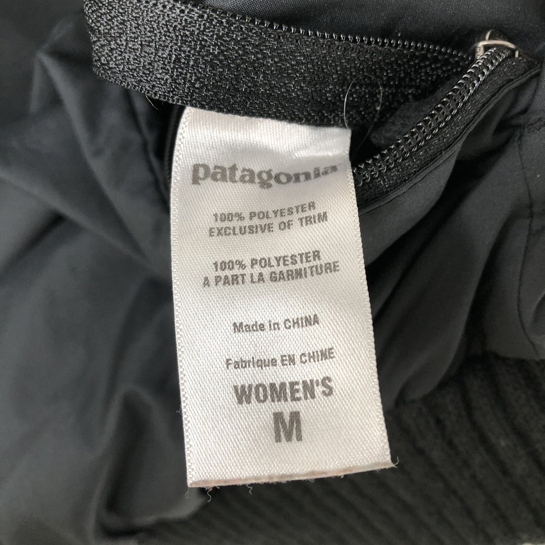 90s-00'S Patagonia 28155S7 Reversible Vest, Women's, Size Medium, Vintage polyester black type Vintage Second Hand