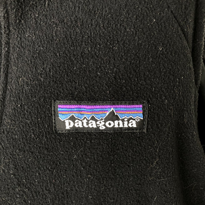 90s-00'S Patagonia 28155S7 Reversible Vest, Women's, Size Medium, Vintage polyester black type Vintage Second Hand