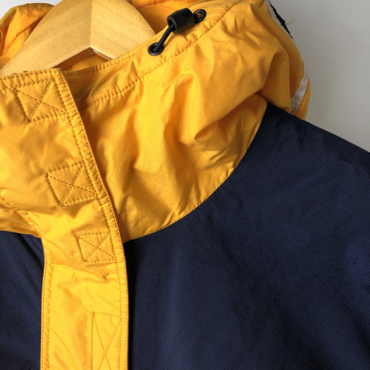 2000'S Columbia SPORT Padded Anorak Parka Puffer Jacket Women's XL Nylon yellow type Vintage Second Hand