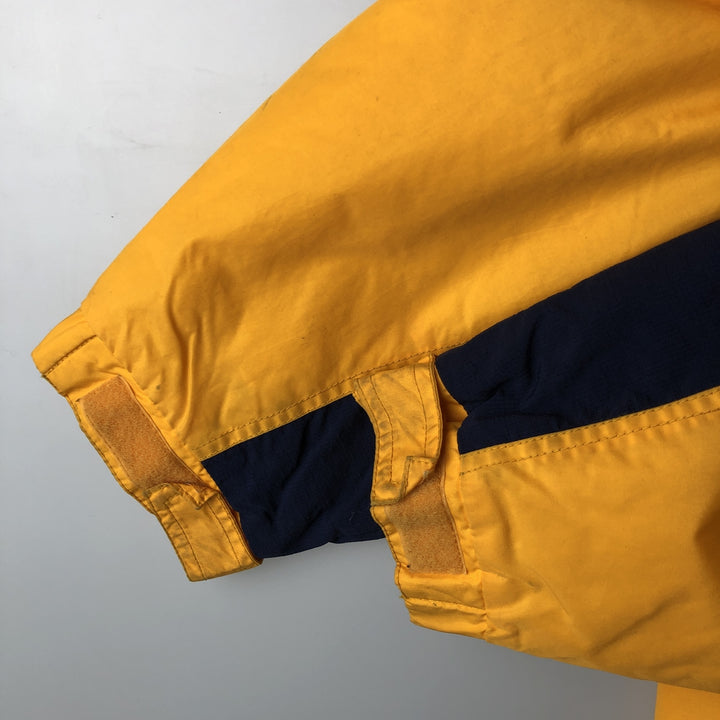 2000'S Columbia SPORT Padded Anorak Parka Puffer Jacket Women's XL Nylon yellow type Vintage Second Hand