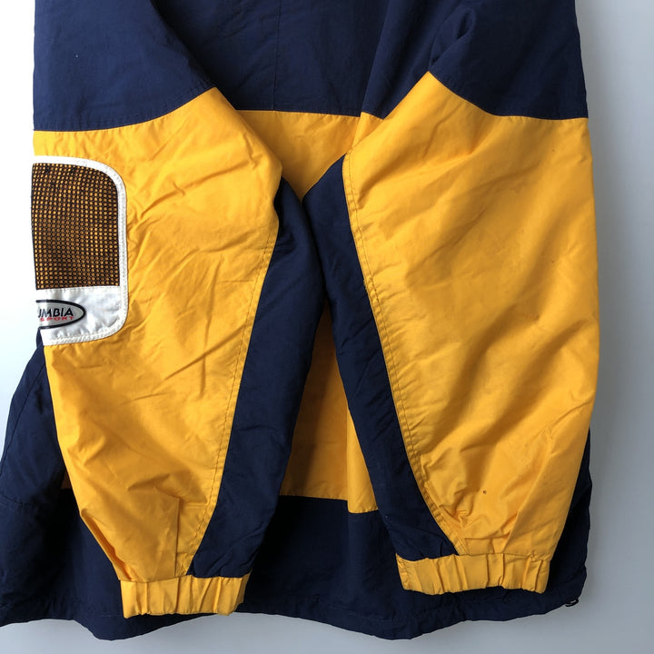 2000'S Columbia SPORT Padded Anorak Parka Puffer Jacket Women's XL Nylon yellow type Vintage Second Hand