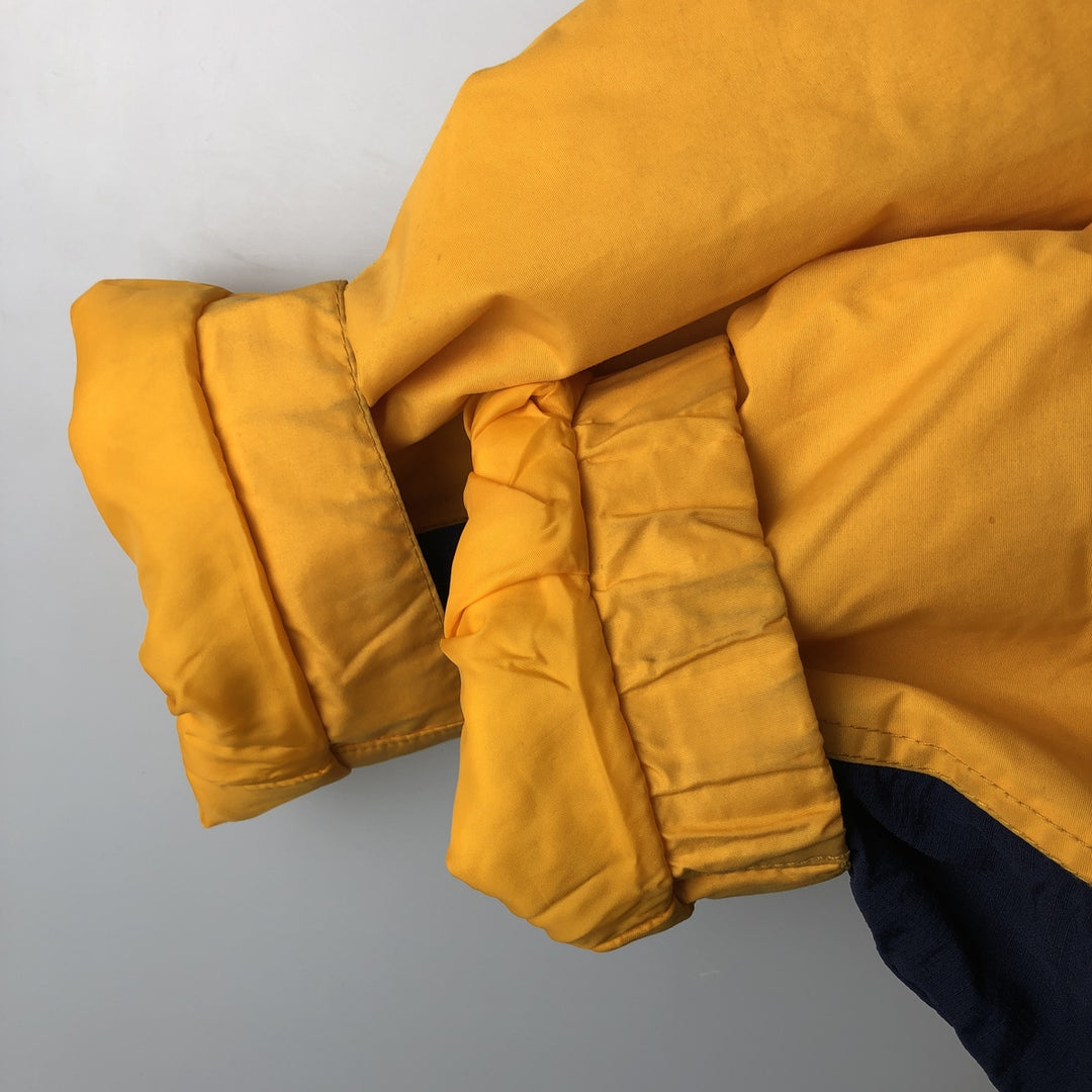 2000'S Columbia SPORT Padded Anorak Parka Puffer Jacket Women's XL Nylon yellow type Vintage Second Hand