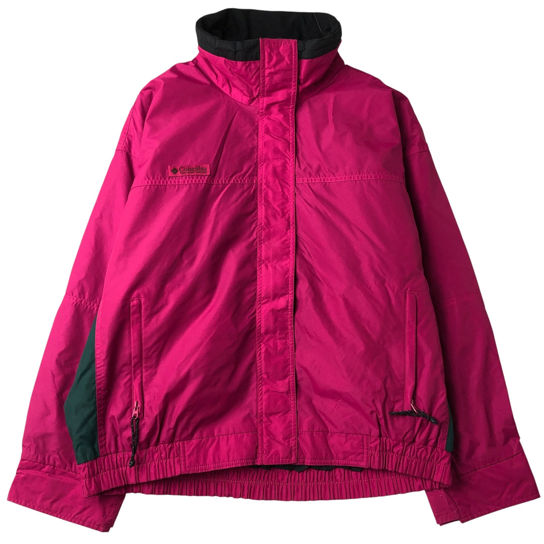 90'S Columbia white tag Bugaboo Mountain Jacket, Shell Jacket, Women's XL, Vintage unclear pink type Vintage Second Hand